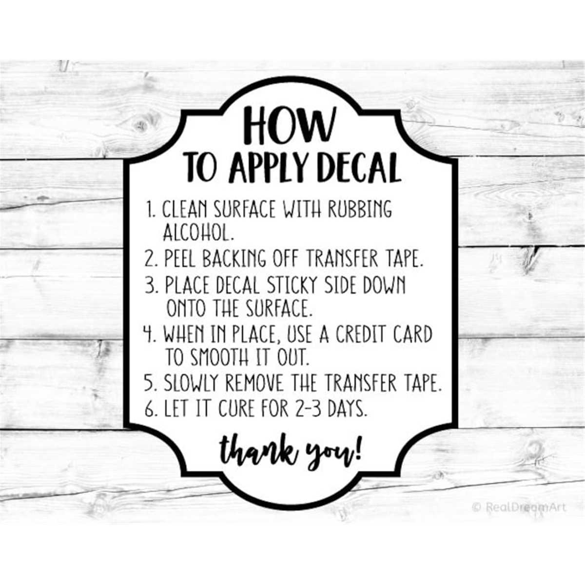 Apply Decal Svg How to Apply Decal Svg Decal Application Ins Inspire