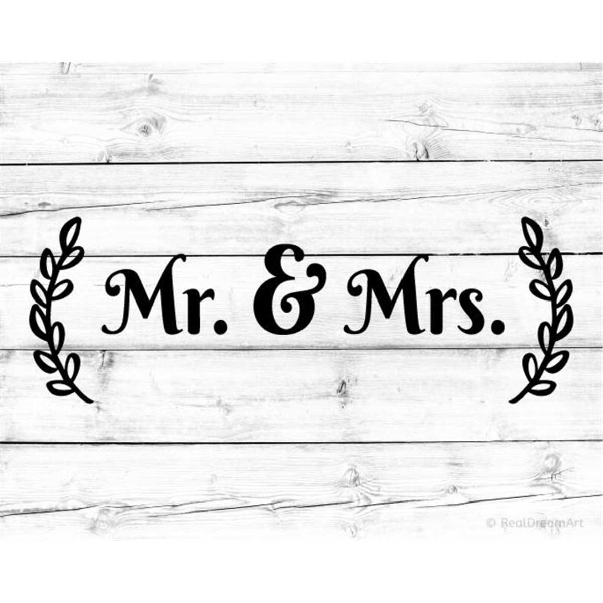 Mr and Mrs Svg Marriage Svg Wedding Svg Always and Forever - Inspire Uplift