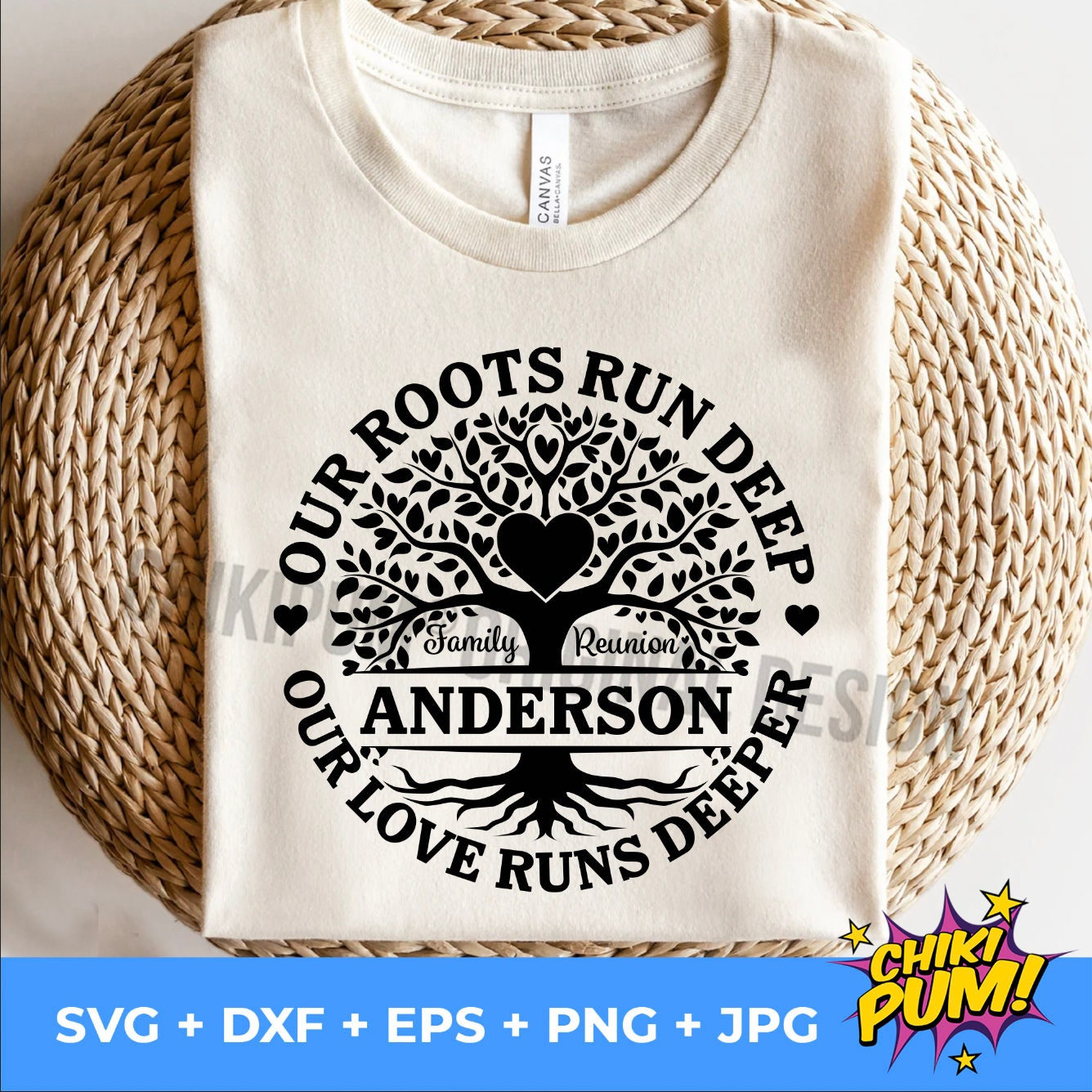 Our roots run deep but our love runs deeper SVG, Family Reun | Inspire ...