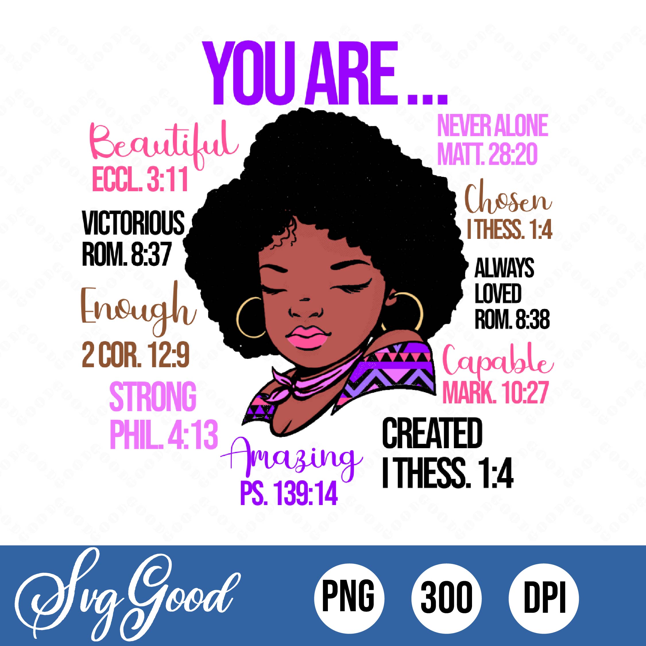 God Says You Are Png, Black Women, Black Queen Png, Afro Bla | Inspire ...