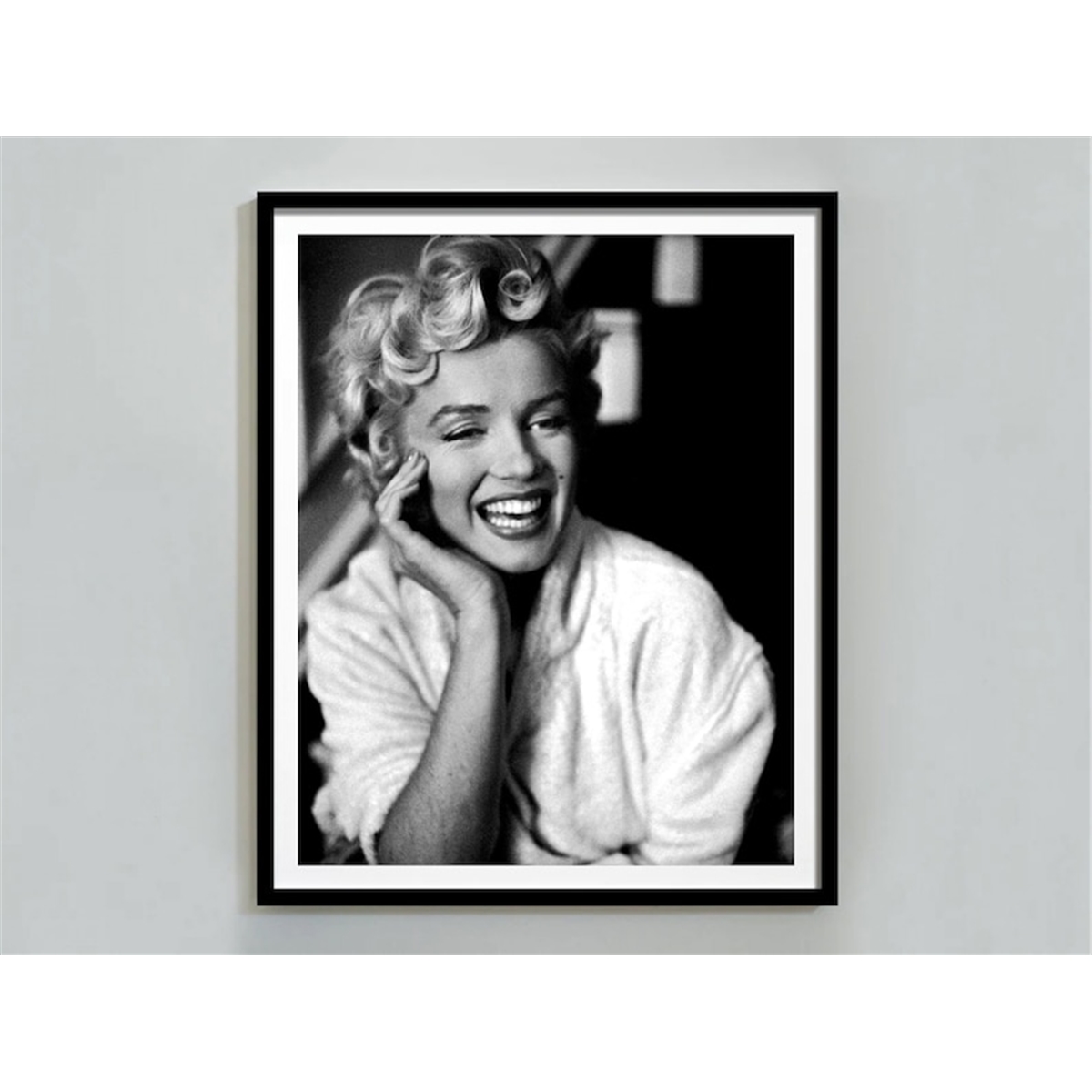 Marilyn Monroe Poster Black And White