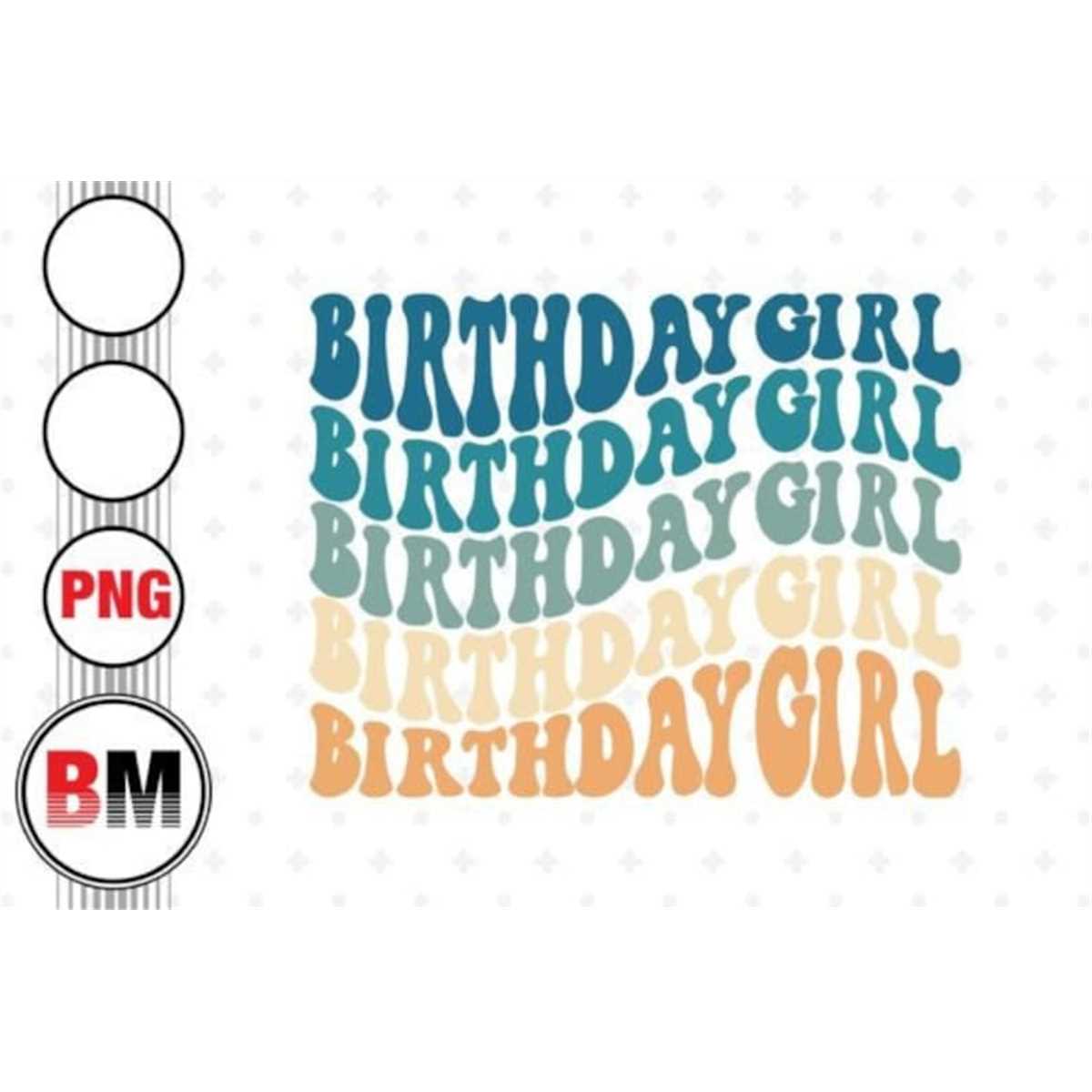 Birthday Girl Retro,Groovy Birthday Princess, Happy Birthday - Inspire ...