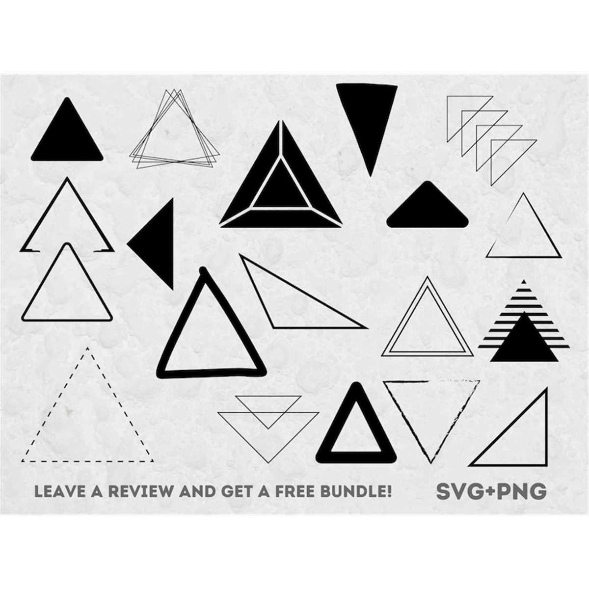 Triangle Svg, Pyramid Shapes Svg, Geometric Shapes, SVG File Inspire