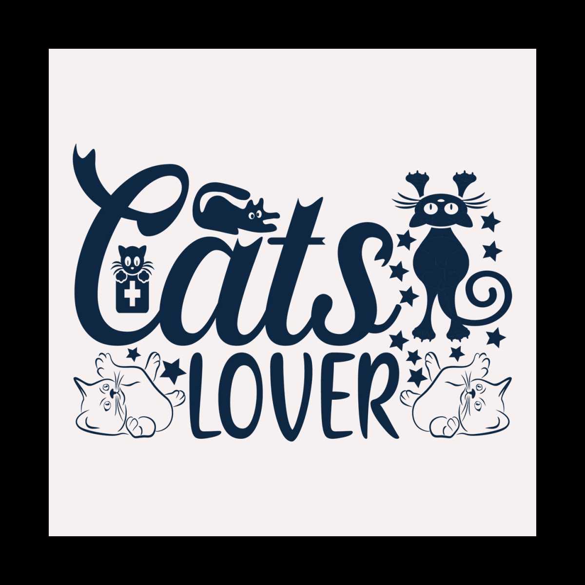 Cats lover svg, Pet Svg, Cat Svg, Cat lover Svg, Cute Cats S Inspire