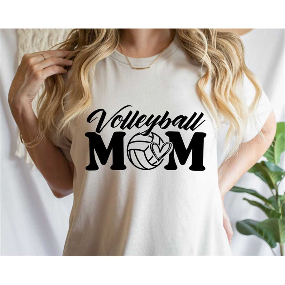 Volleyball Mom SVG PNG, Volleyball Mom Shirt Svg, Volleyball Inspire