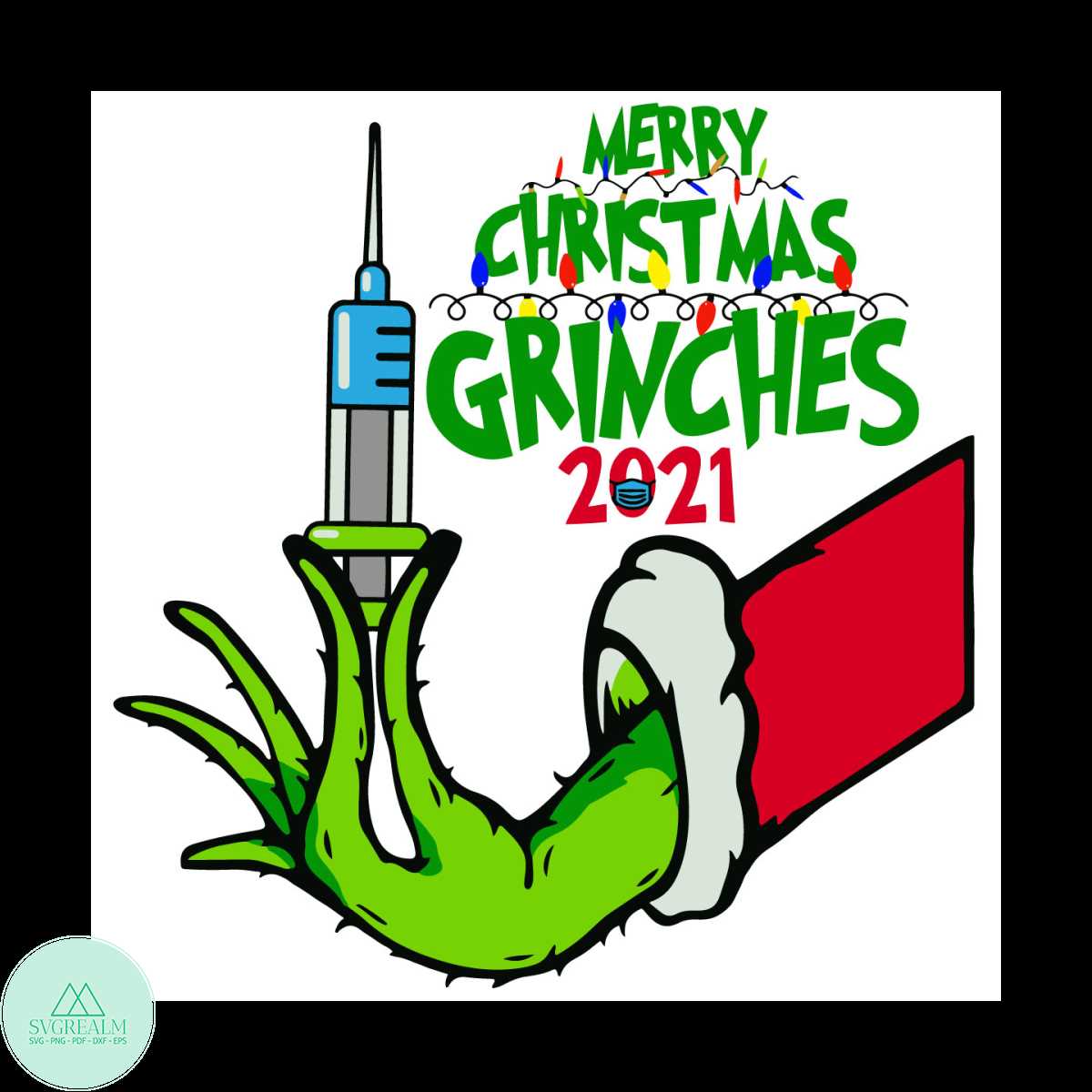 Merry Christmas Grinches 2021 Svg, The Grinch 2021 Svg, Chri Inspire