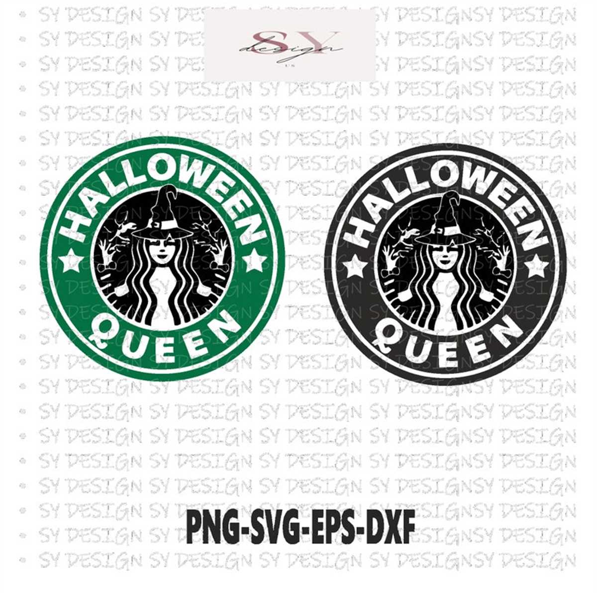 Halloween Queen Tumbler Decal SVG PNG Cut File Cricut Silhou Inspire