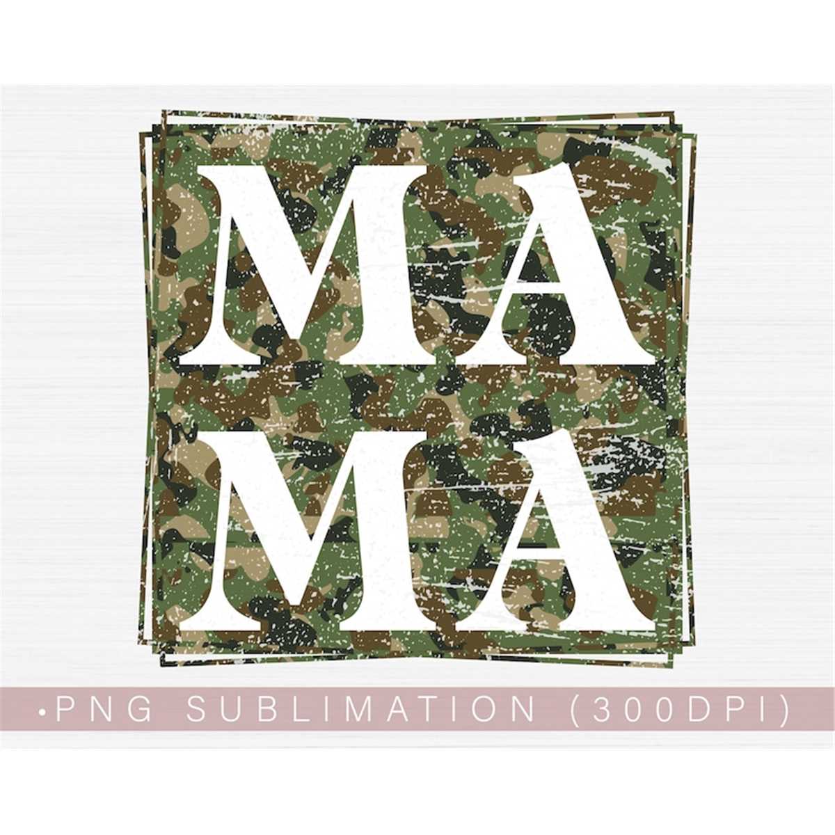 Army Mom Png, Army Mama Png, Camouflage Pattern, Mothers Day - Inspire