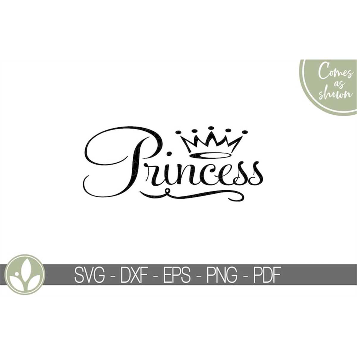 Princess Crown Svg - Princess Svg - Crown Svg - Baby Princes - Inspire