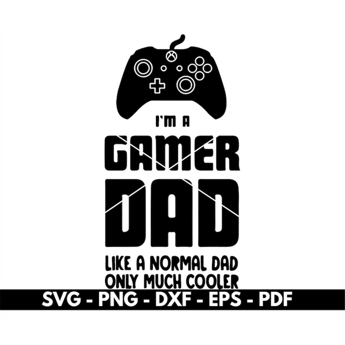 Gamer Dad svg, Gamer svg files for cricut and silhouette, Cu - Inspire