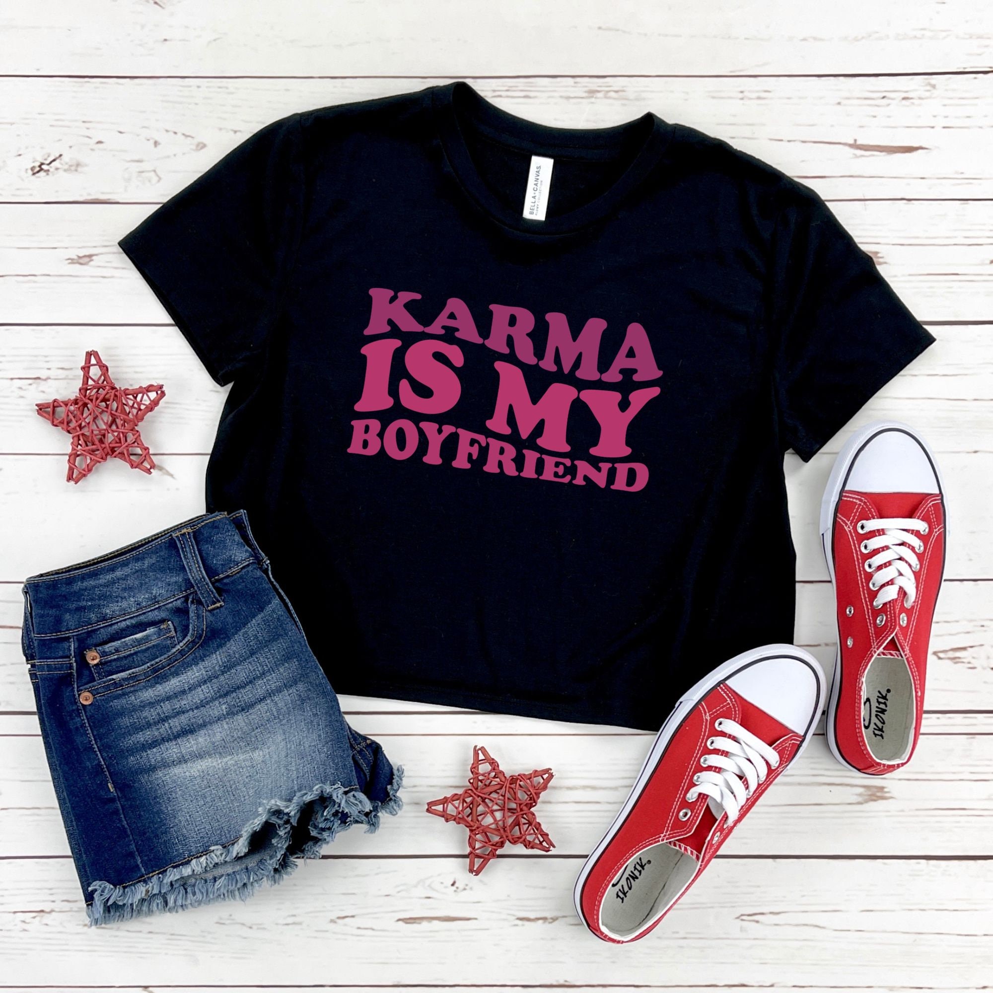 Karma Is My Boyfriend Crop Top, Speak Now, Taylor Swifts Ver Inspire Uplift