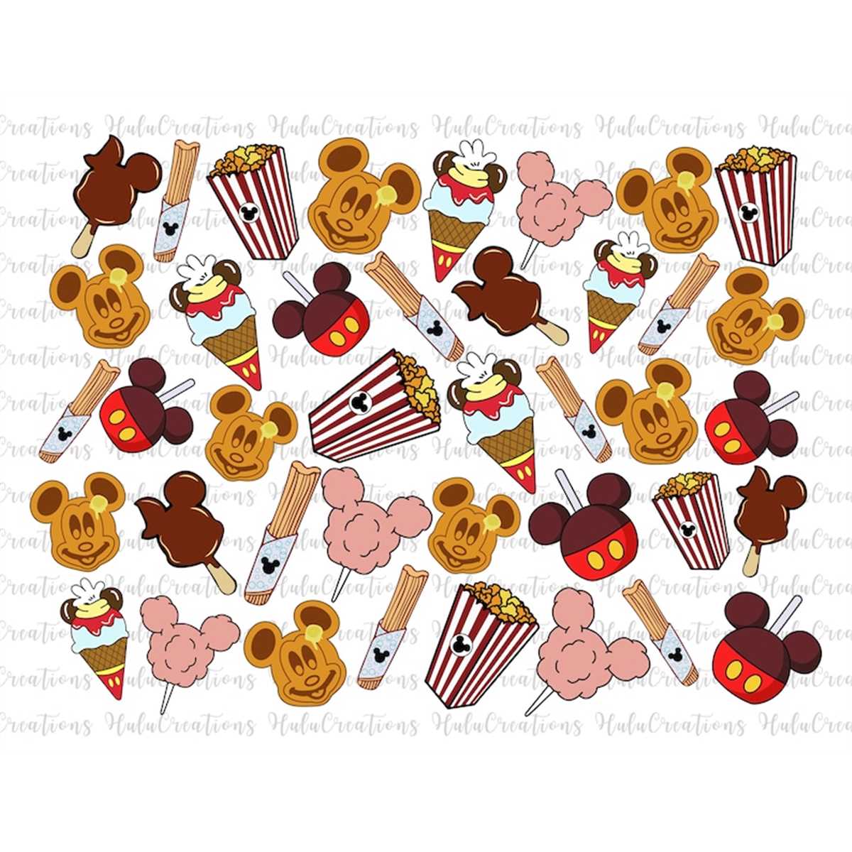 Snacks Vacation Pattern Svg, Snackgoal Svg, Drinks And Foods | Inspire ...