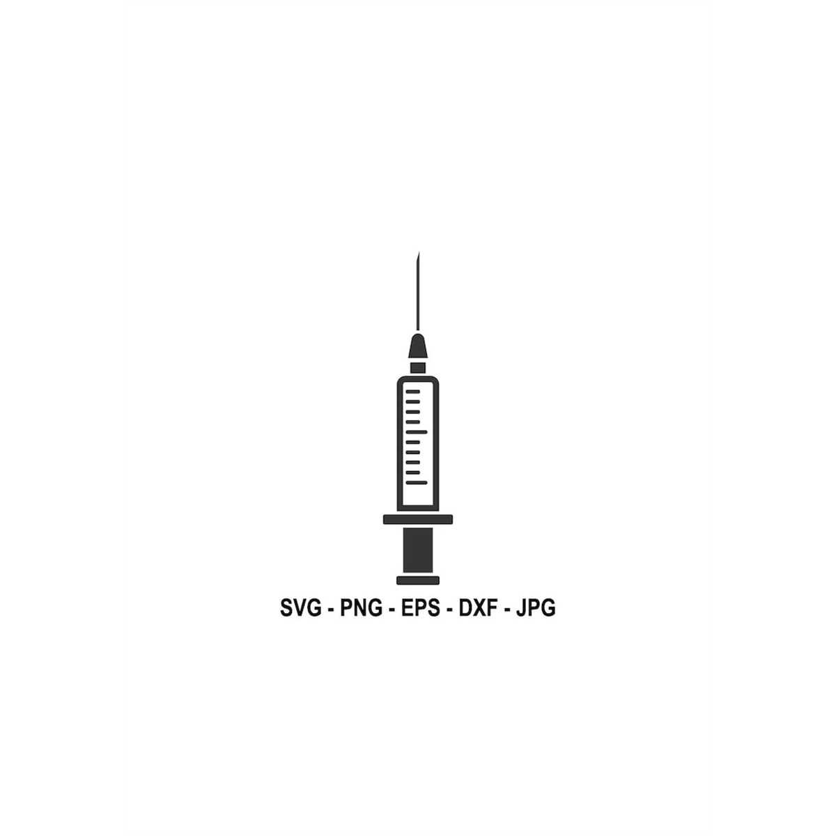 Hypodermic Syringe svg,Vaccine svg,Instant Download,SVG, PNG Inspire