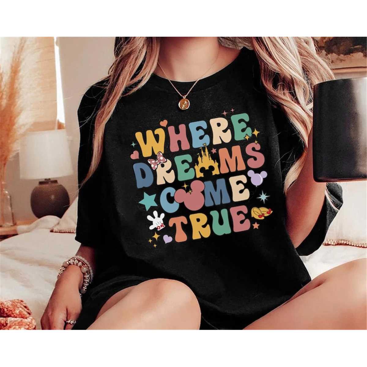 Where Dreams Come True Retro Magic Kingdom Walt Disney World - Inspire ...