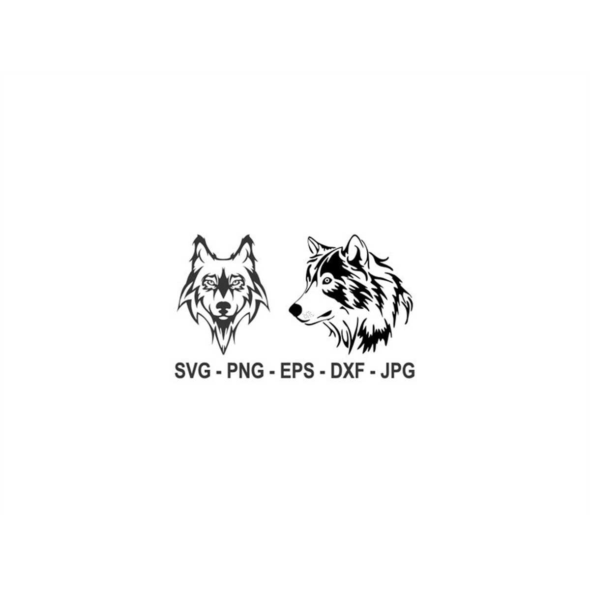 Wolf svg,Wolf head svg,Instant Download,SVG, PNG, EPS, dxf, | Inspire ...
