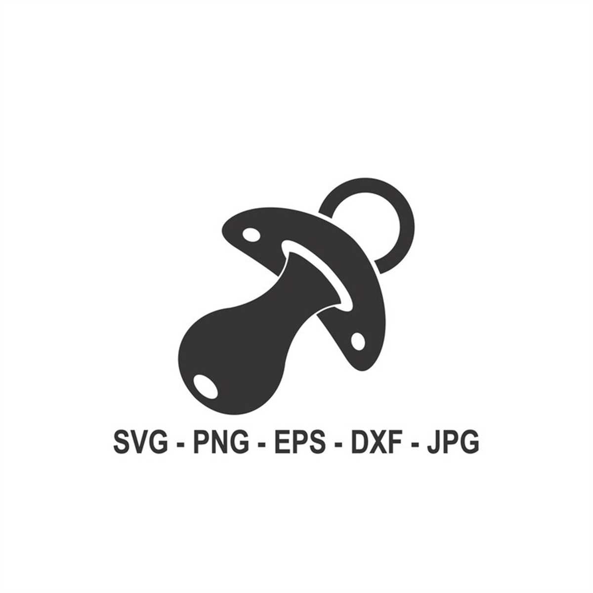 Baby Pacifier svg,Baby Dummy svg,Instant Download,SVG, PNG, Inspire
