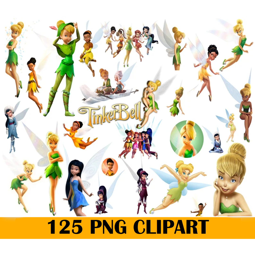 125 Tinkerbell Clipart Png Fairies, Fairy Tinkerbell Clipart - Inspire ...
