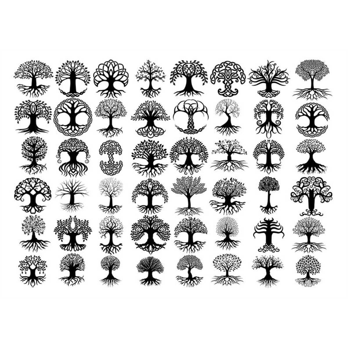 TREE OF LIFE Svg, Tree of life Clipart, Tree of life Svg cut - Inspire ...