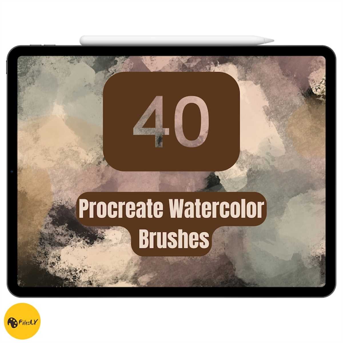 40 Procreate Watercolor Brushes, procreate water color brush Inspire