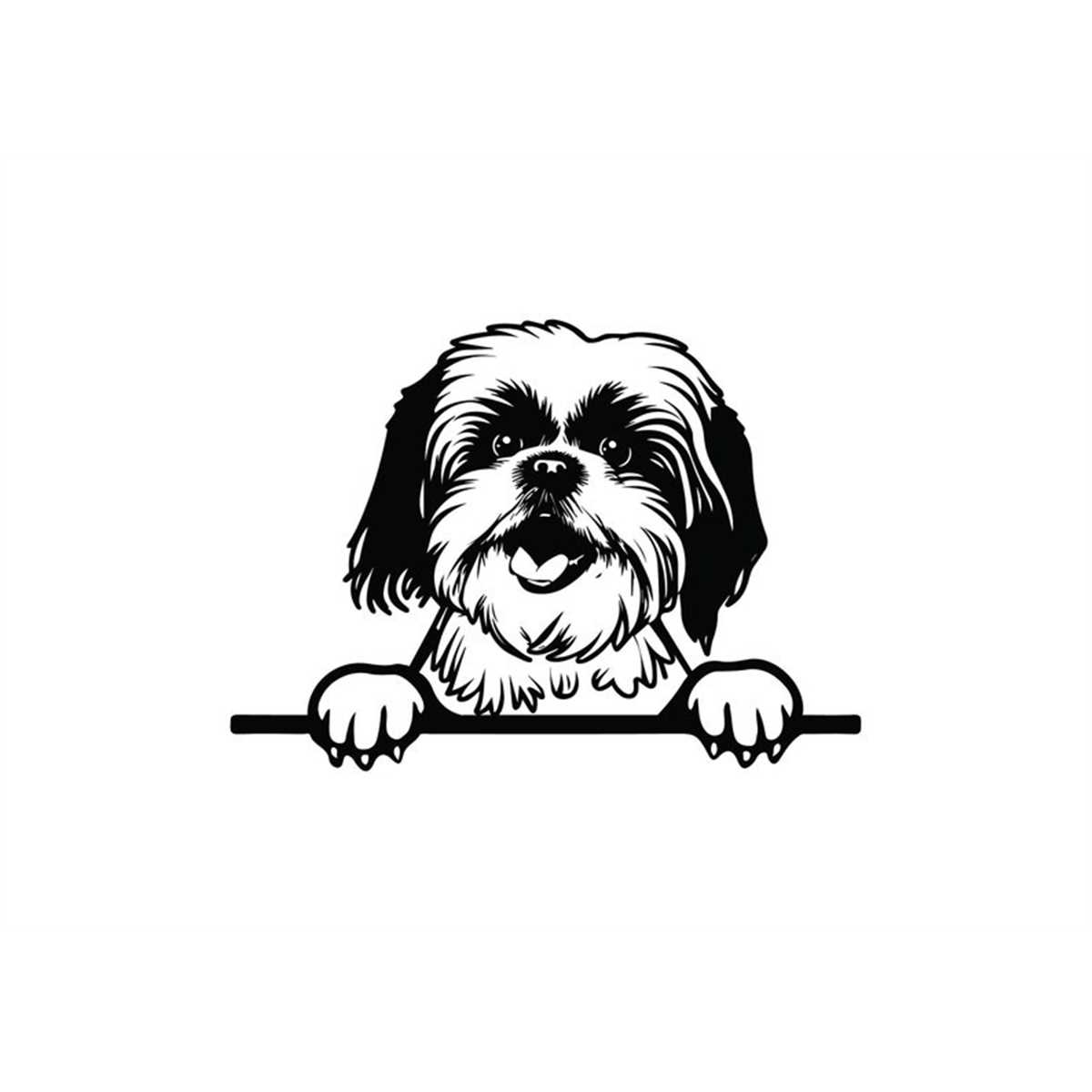 shih tzu clipart - Inspire Uplift