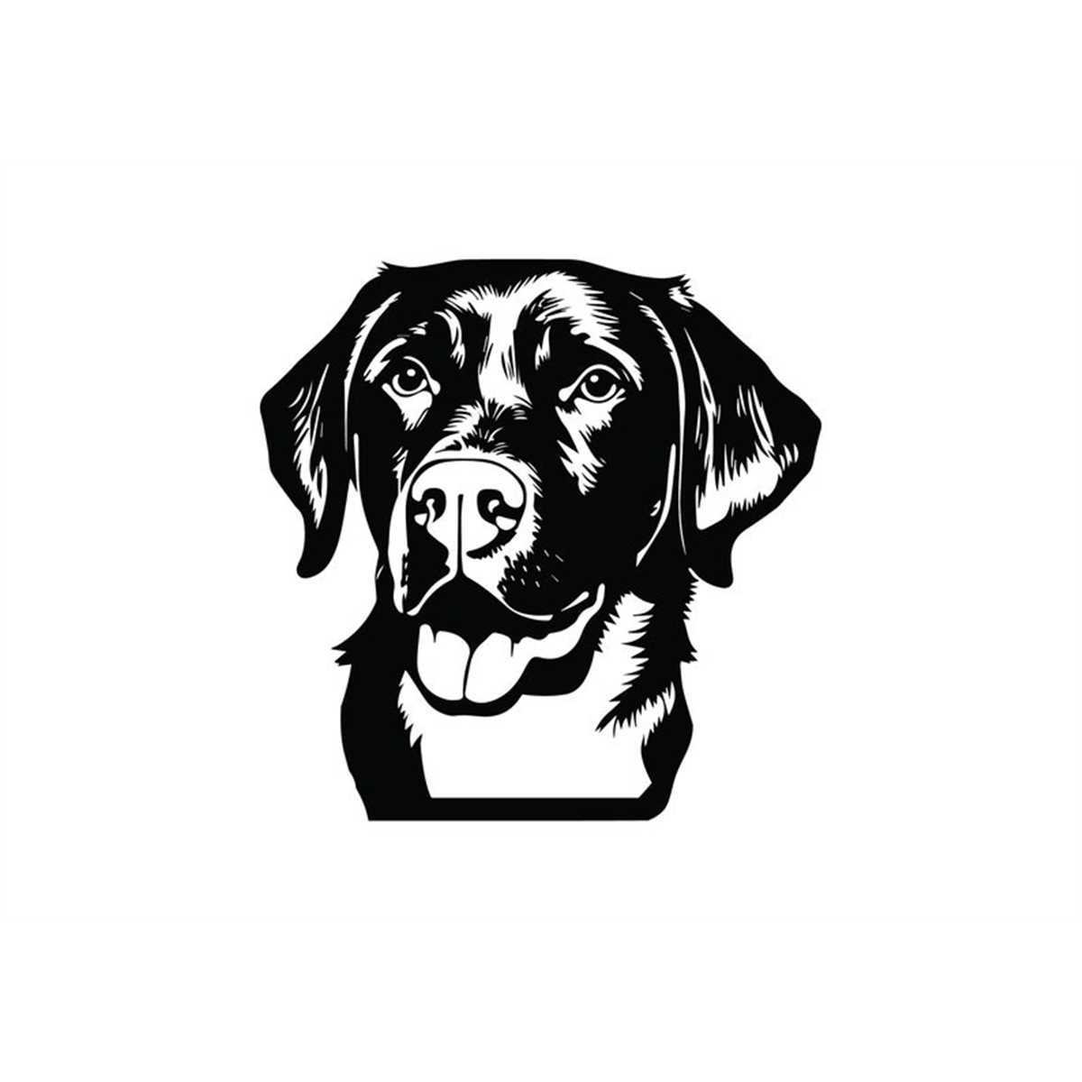LABRADOR RETRIEVER HEAD Svg, Labrador Retriever Head Clipart | Inspire ...