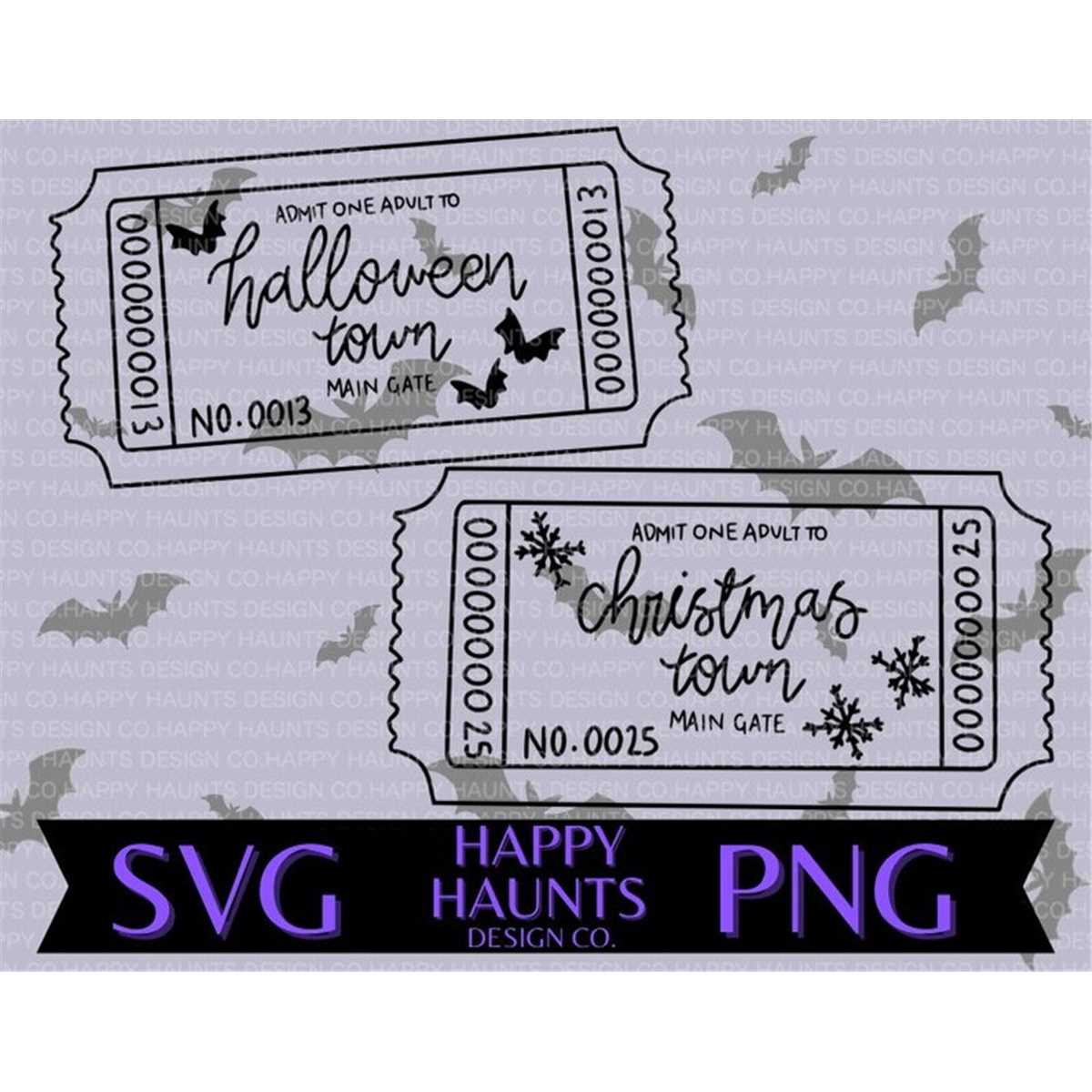 Town tickets SVG, easy cut file for Cricut, Layered by colou - Inspire ...