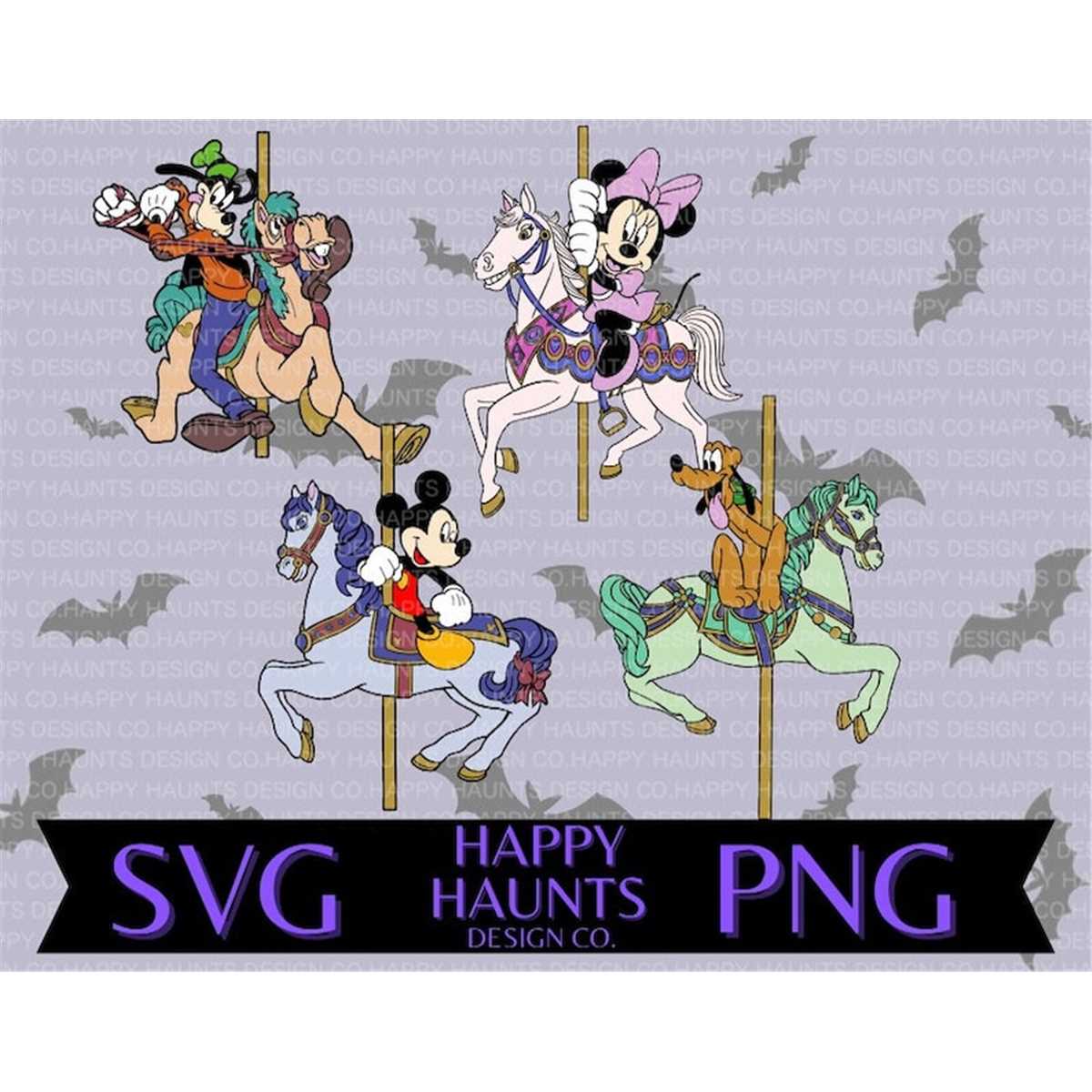 Easy Cut File Carousel SVG, easy cut file for Cricut, Layered by colour | Inspire Uplift