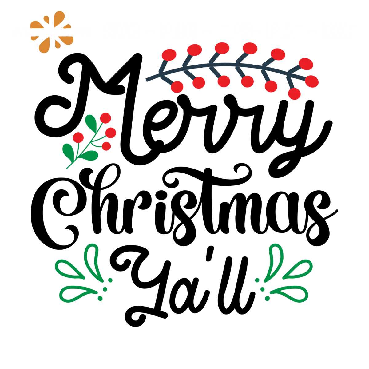 Merry Christmas Y’all Svg, Christmas Svg, Xmas Svg, My First - Inspire