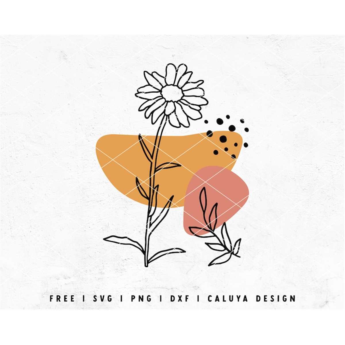 Boho Flower SVG Bohemian Flower SVG Spring Flower SVG Inspire