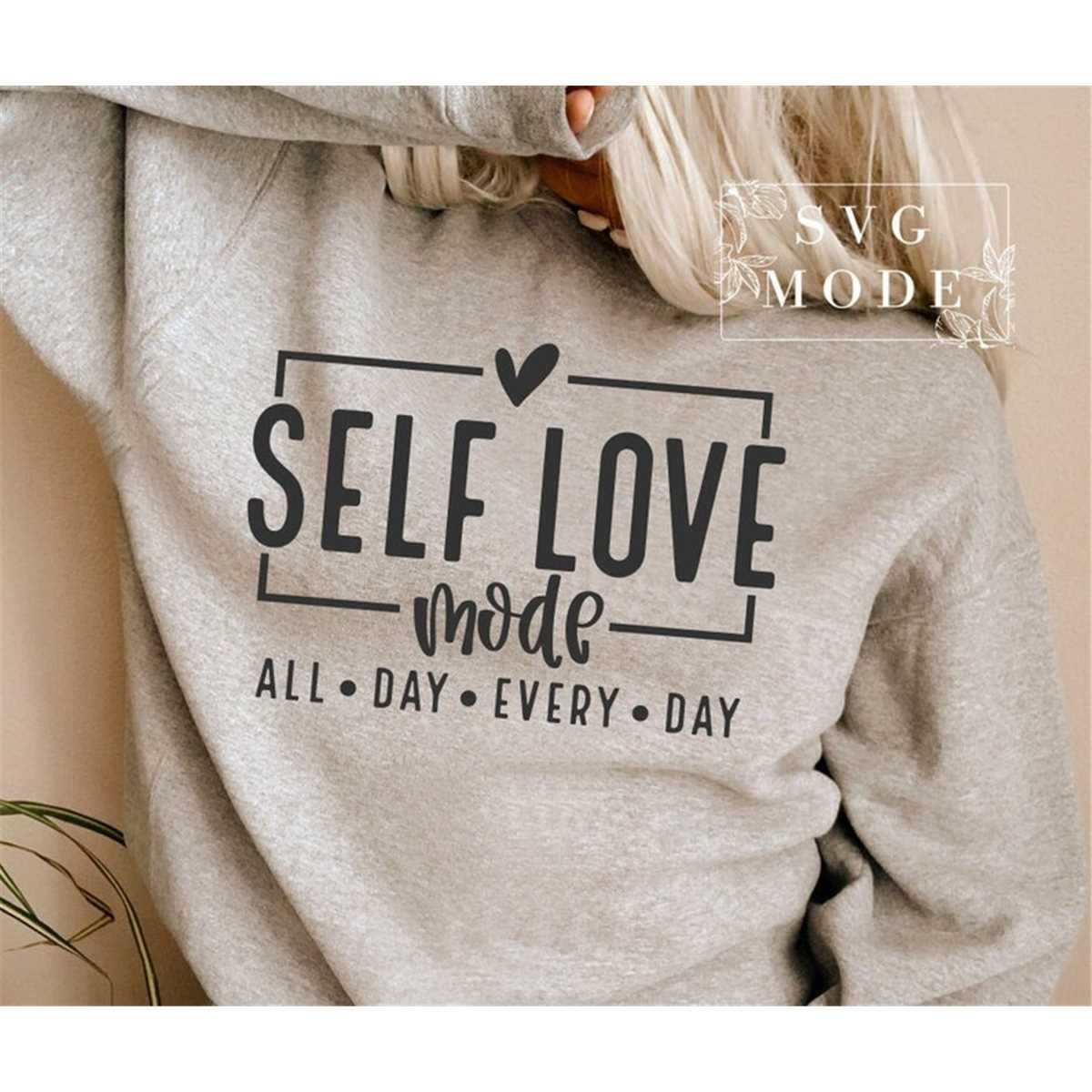 Self Love Club SVG PNG PDF, Inspirational Svg, Positive Quot | Inspire ...