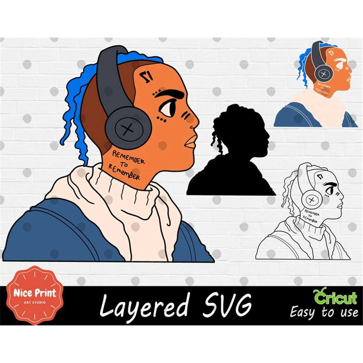 Layered SVG for Cricut - Cricut SVG for Fans - Svg Cut File - Inspire