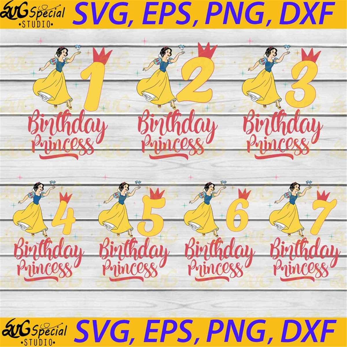 Birthday svg, Bundle, Birthday Princess Svg, Birthday svg, C - Inspire