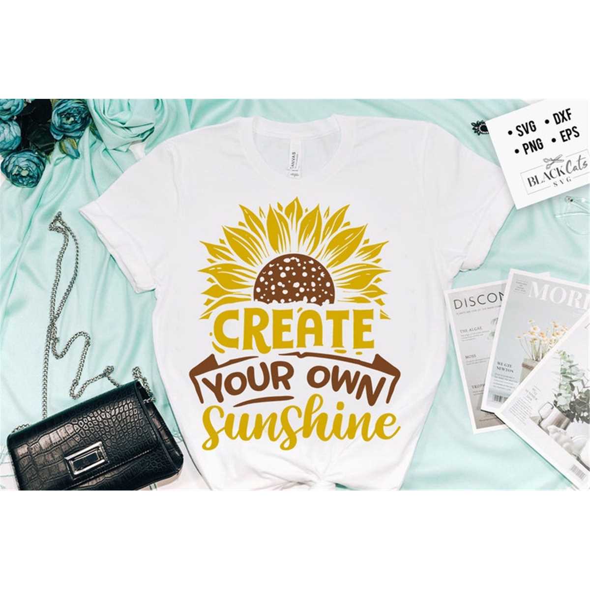 Create your own sunshine svg, Sunflower svg, sunflower quote | Inspire ...