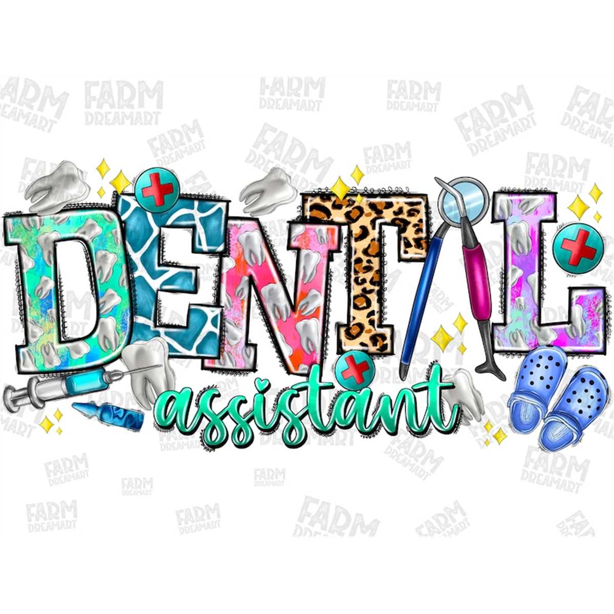 Dental Assistant png sublimation design download, Dental lif Inspire