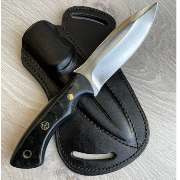 Custom Artisan Ranch Knife – D2 Steel Blade & Ergonomic Handle