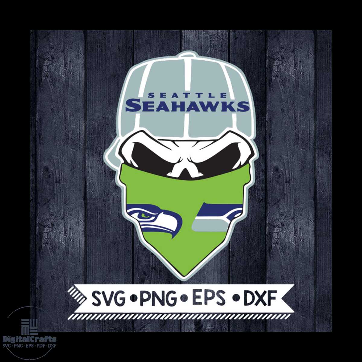 Seattle Seahawks Svg, NFL Svg, Skull Svg Files For Cricut, F | Inspire ...