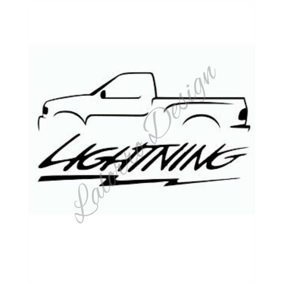 Ford Lightning SVG Inspire Uplift