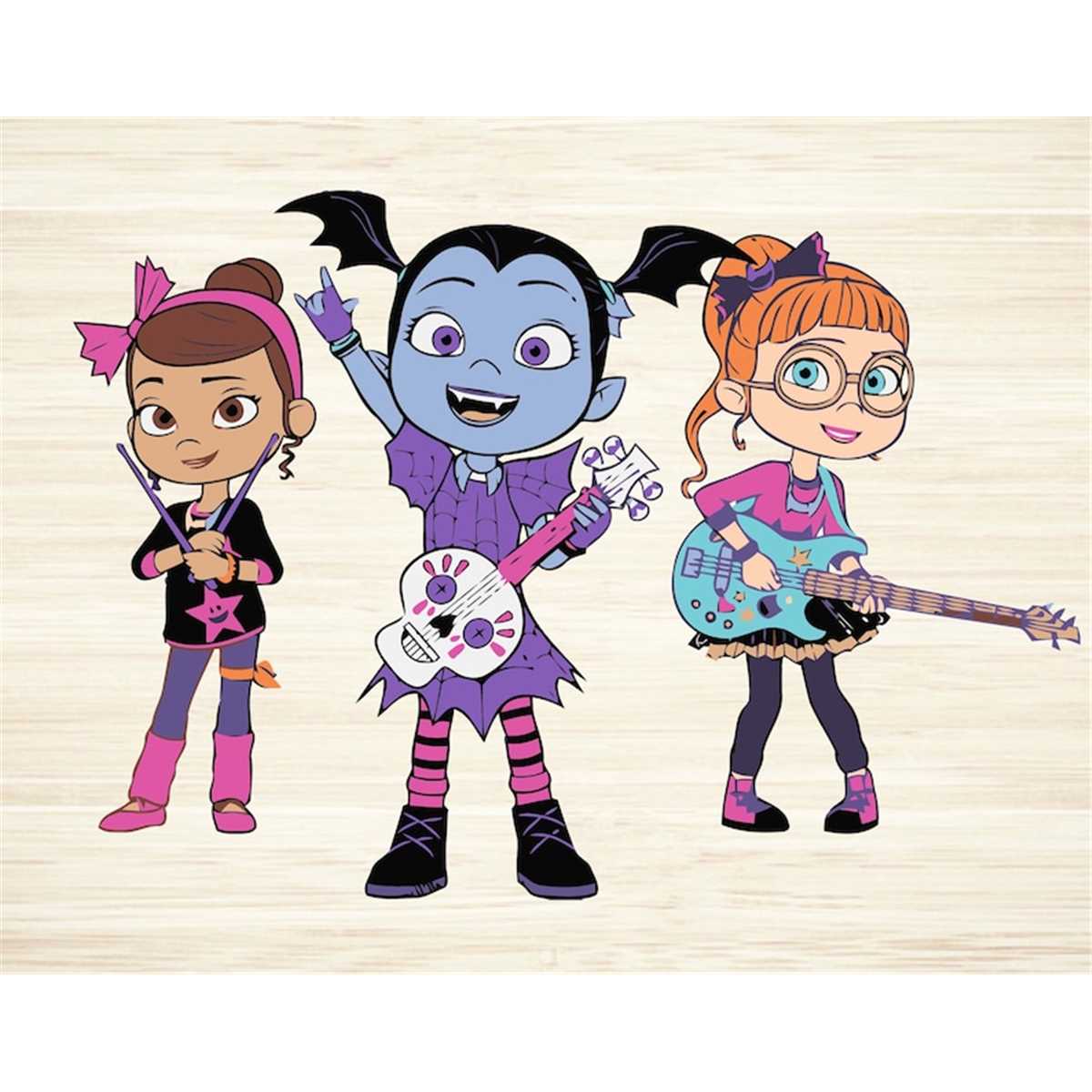 Vampirina Cut File SVG DXF PNG Eps Pdf Clipart Vector 2 - Inspire Uplift