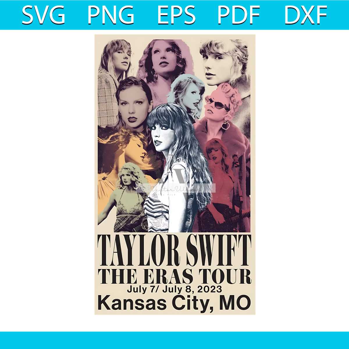 ミュージシャン Taylor Swift 2023 The Eras Tour poster Taylor Swift The Eras Tour (2023) Movie Poster 8x10, 13x19