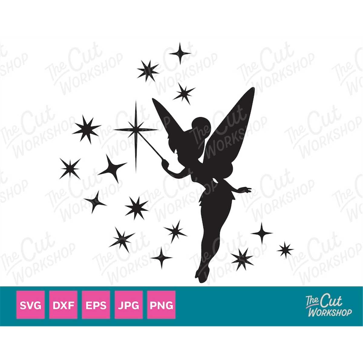 Tinker Bell Pixie Dust SVG | Clipart Images Digital Downloa.