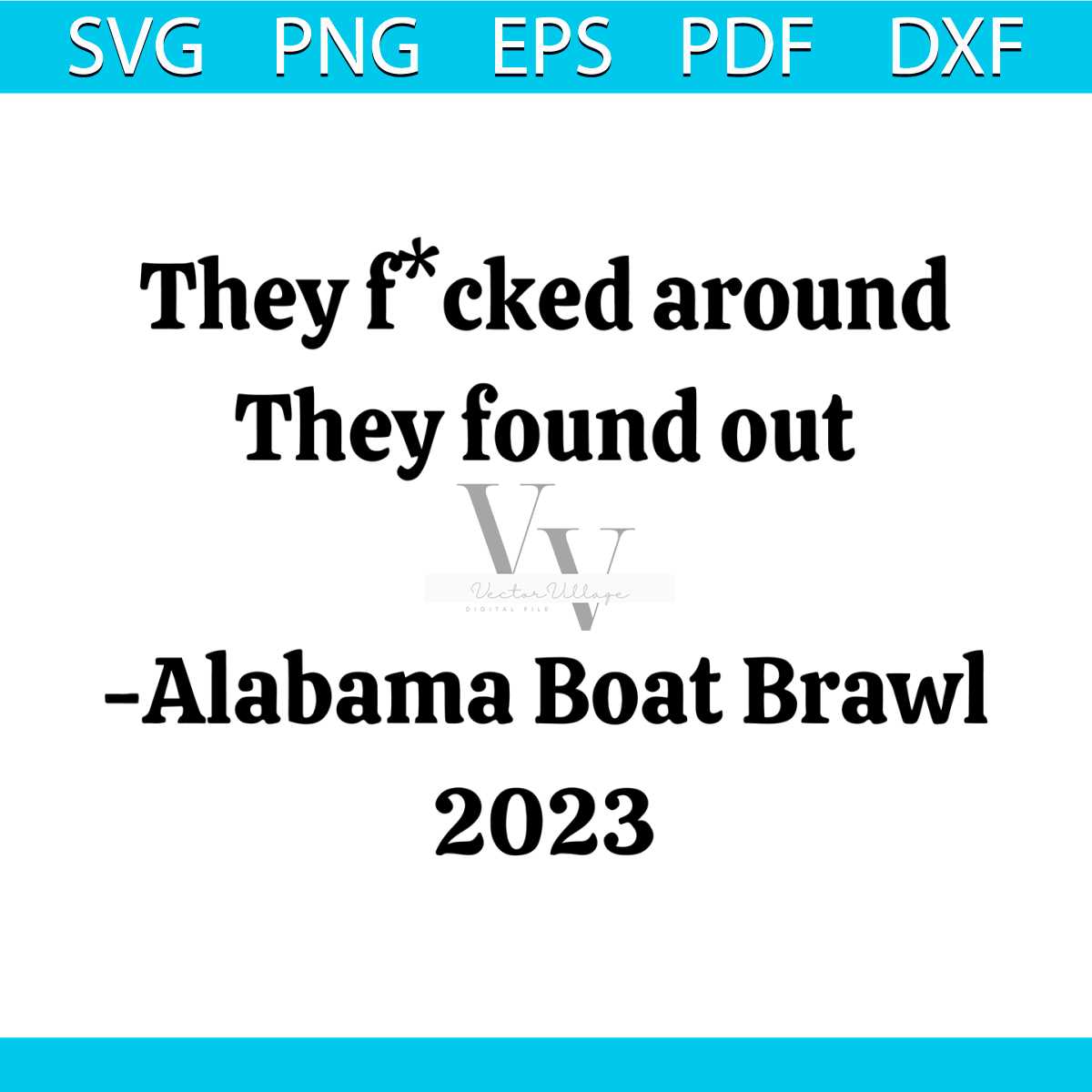 Alabama Boat Brawl SVG Alabama Riverboat SVG Digital File Inspire Uplift