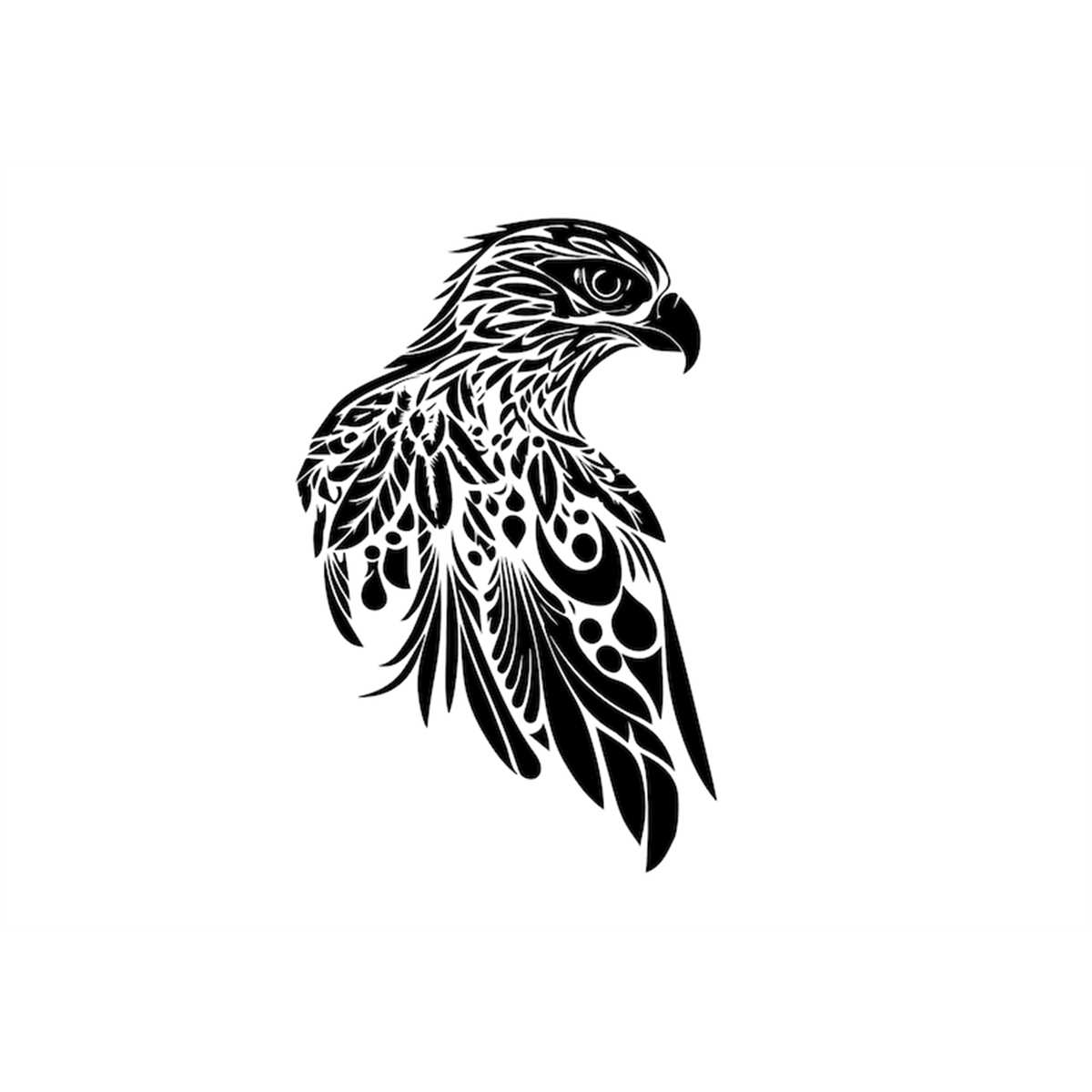 EAGLE SVG, HAWK Clipart, Hawk Svg Files For Cricut, Camping - Inspire
