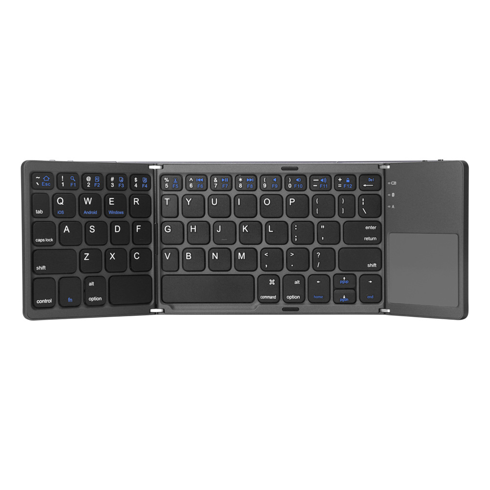 Ultra-thin Tri-fold Folding Touch Keyboard | Inspire Uplift
