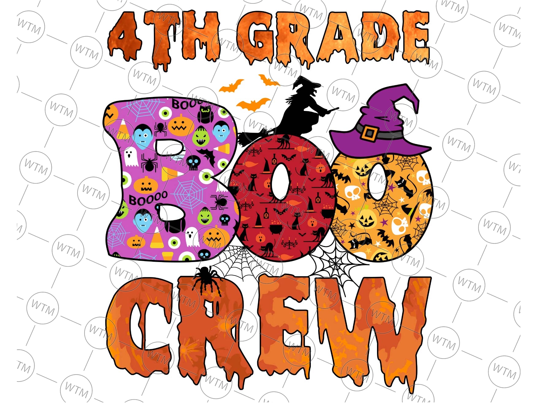 4th grade boo crew Png, Elementary School Teacher Png, Boo C | Inspire ...