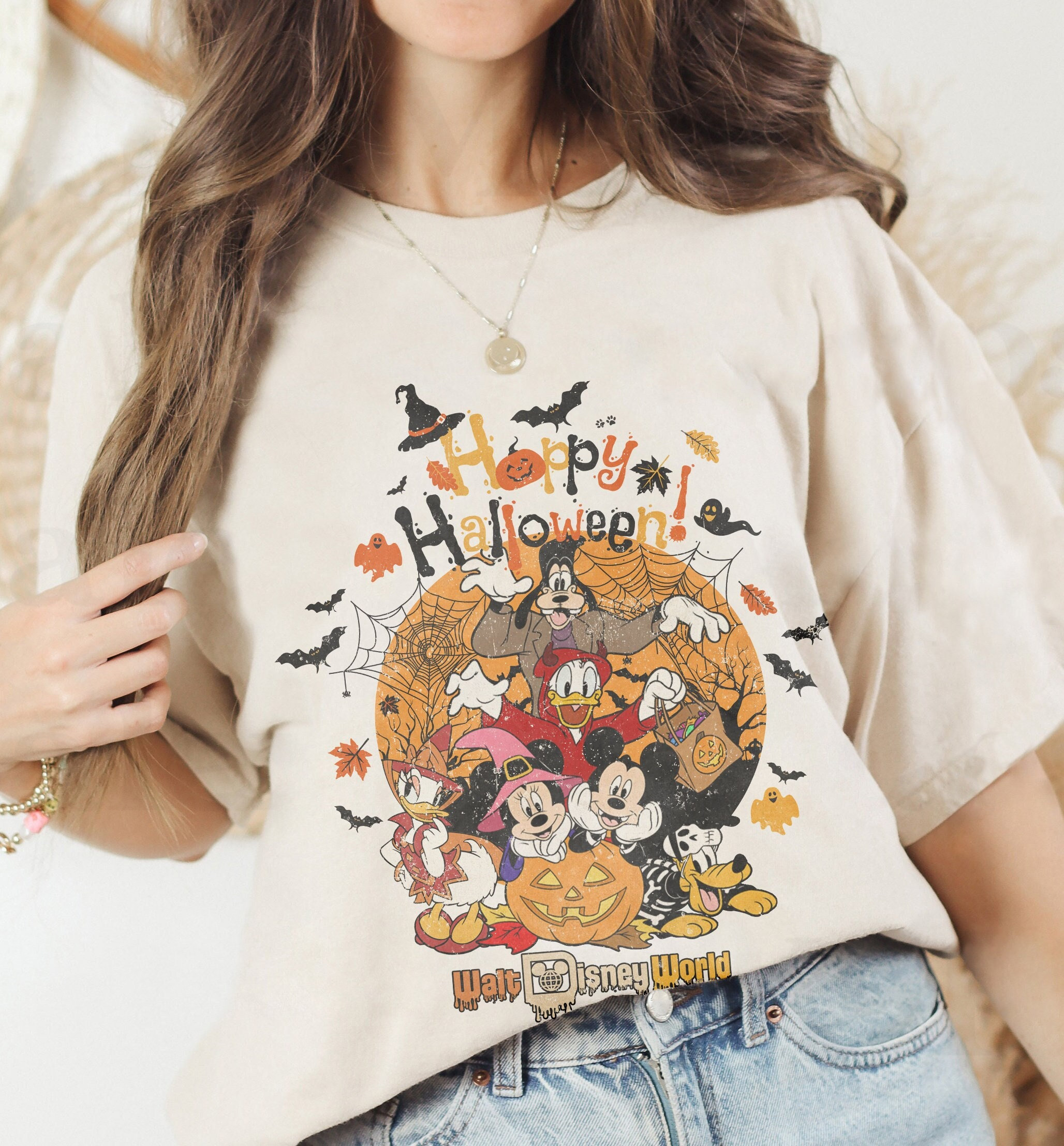 Happy Halloween Disney Shirt, Disney Not So Scary, Mickey An | Inspire ...