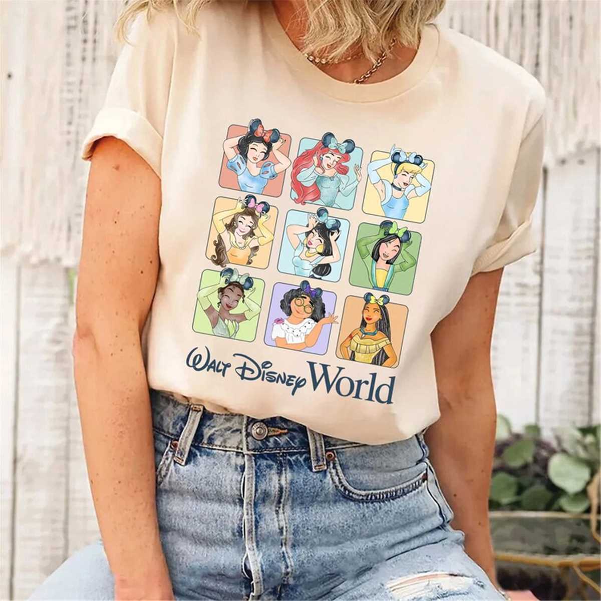 Disney Princess Shirt, Walt Disney World 1971 Shirt, Princes | Inspire ...