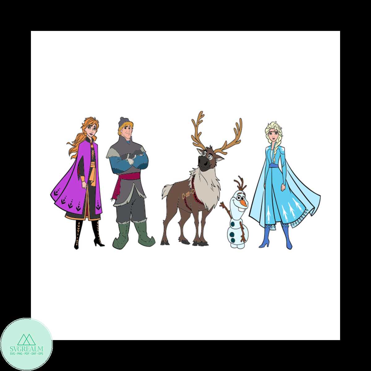 Frozen 2 Svg, Disney Svg, Frozen Svg, Elsa Svg, Anna Svg, Ol | Inspire