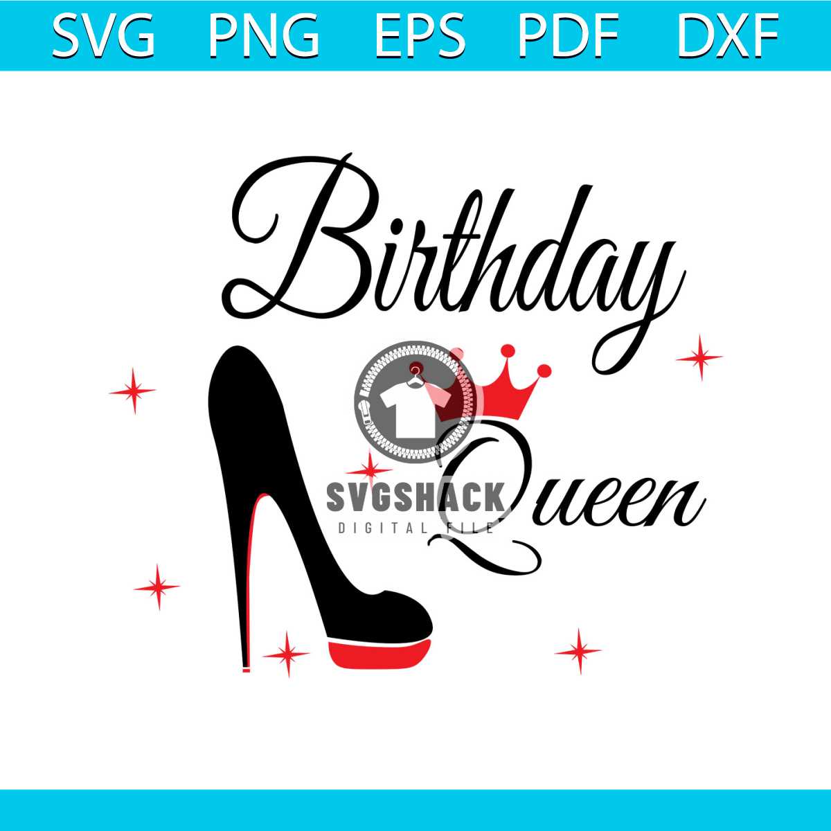 Birthday queen Svg, Birthday Svg, Happy Birthday Svg - Inspire Uplift