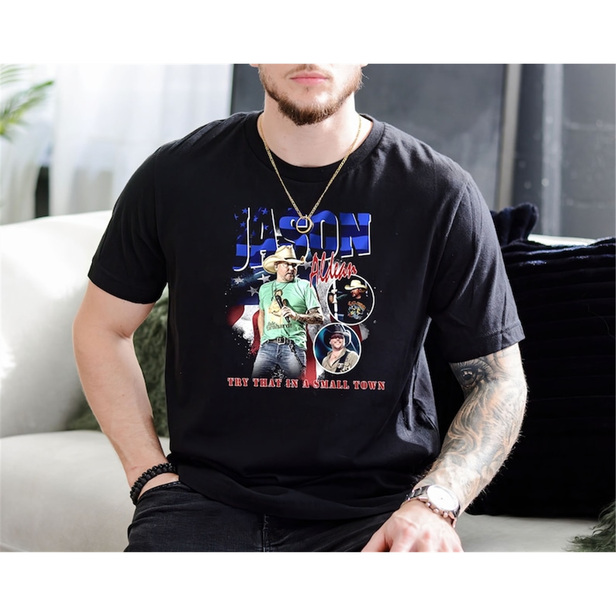 Jason Aldean Shirt, Jason Aldean Tour 2023 Shirt, Aldean Sma Inspire