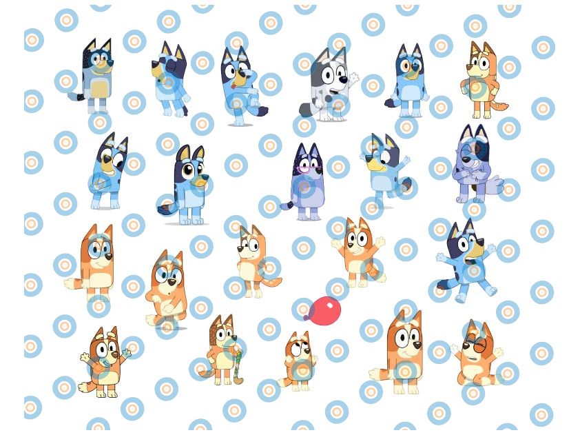 21Designs Bluey SVG Bundle | Bluey svg | Bluey birthday | Bl | Inspire ...